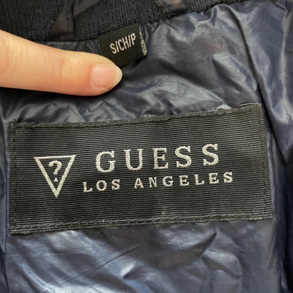 Guess long puffer jacket/ winter coat / parka - Picture 6 of 8